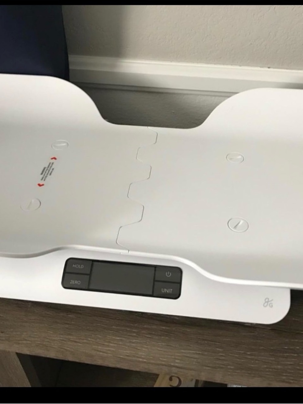 Bluetooth Digital Baby Scale - White